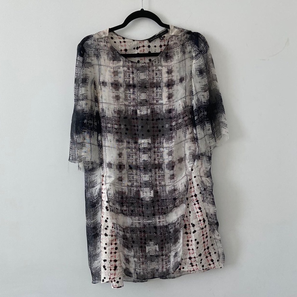 Theysken's Theory Long Sleeve Silk Dress Size Small